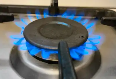 Звук газовой плиты